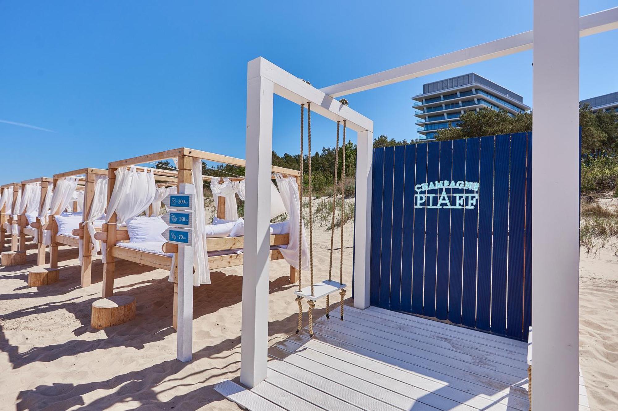 Wave Beachfront Family Apartment ミエンジズドロイェ エクステリア 写真